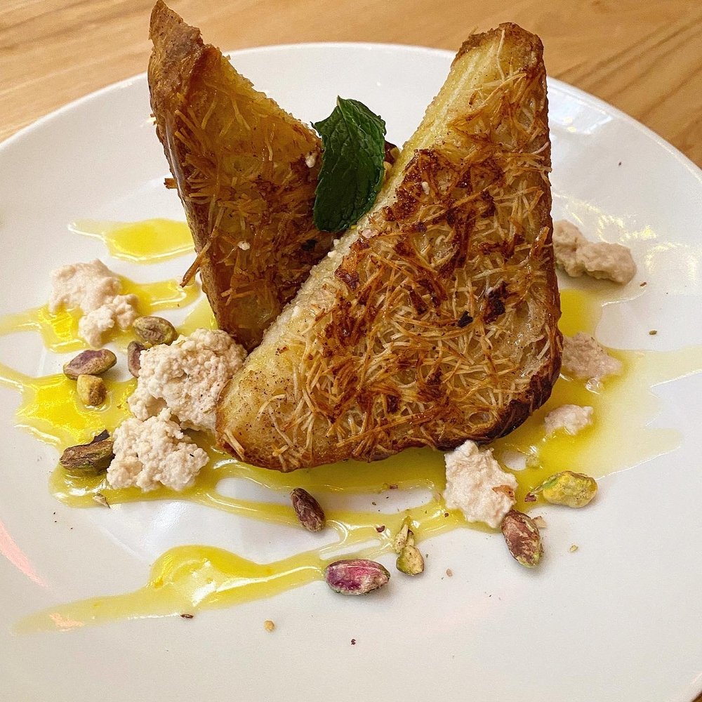 Bar Reyna - Baklava french toast - Mediterranean Near Me - Toronto, Ontario Bar Reyna - Baklava french toast - Mediterranean Near Me - Toronto, Ontario