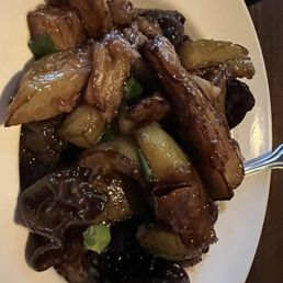eggplant in garlic sauce eggplant in garlic sauce