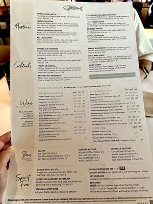 Menu photo 7 Bonefish Grill Plantation, FL Menu photo 7 Bonefish Grill Plantation, FL