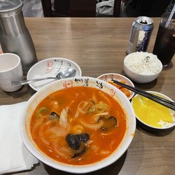 Mokran - Spicy Seafood Soup with Rice