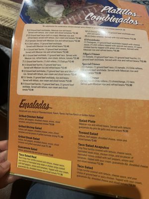 Menu photo 5 Cilantros Grill & Cantina ll Casey, IL