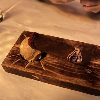 Carnivale Chicago - Cigar dessert - Latin American Near Me - Chicago, Illinois Carnivale Chicago - Cigar dessert - Latin American Near Me - Chicago, Illinois