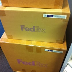 FedEx Ship Center - They've got boxes.