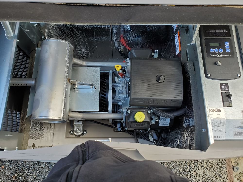Slide of Thompson Family Generator Service