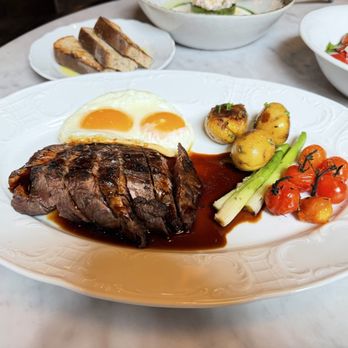 Bouboulina - Hanger steak with eggs - Desserts Near Me - North Bethesda, Maryland