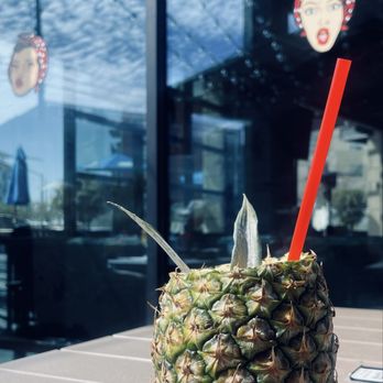 Breakfast Bitch - Massive but delicious drink in a whole pineapple - Breakfast & Brunch Near Me - Phoenix, Arizona