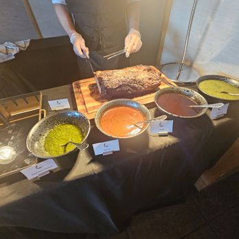 Nobu Houston - Prime rib and sauces - Sushi Bars Near Me - Houston, Texas