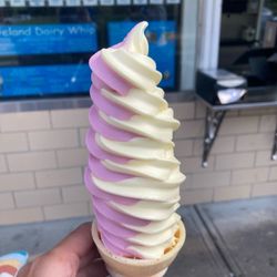 Loveland Dairy Whip - Mango raspberry dole whip twist