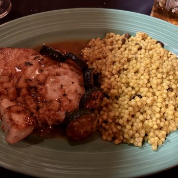 Aroma Restaurant - Swordfish with couscous - Desserts Near Me - Ben Lomond, California