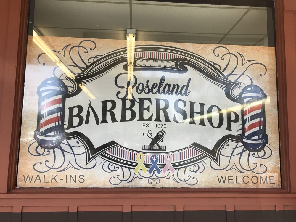 Roseland Barber Shop Logo