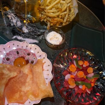 Starlite - Furikake fries, steak tartare love that!!! And tuna taretare!! Must try!!!! - Cocktail Bars Near Me - San Francisco, California Starlite - Furikake fries, steak tartare love that!!! And tuna taretare!! Must try!!!! - Cocktail Bars Near Me - San Francisco, California