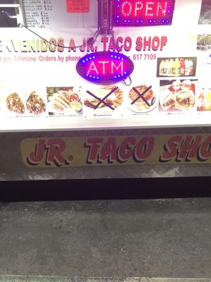 Menu photo 2 JR Taco Shop Fresno, CA
