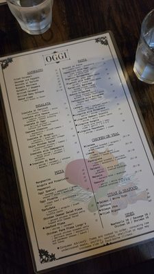 Menu photo 1 Oggi Trattoria Chicago, IL
