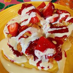 The Flying Biscuit Cafe - Strawberry Cheesecake Stuffed French Toast