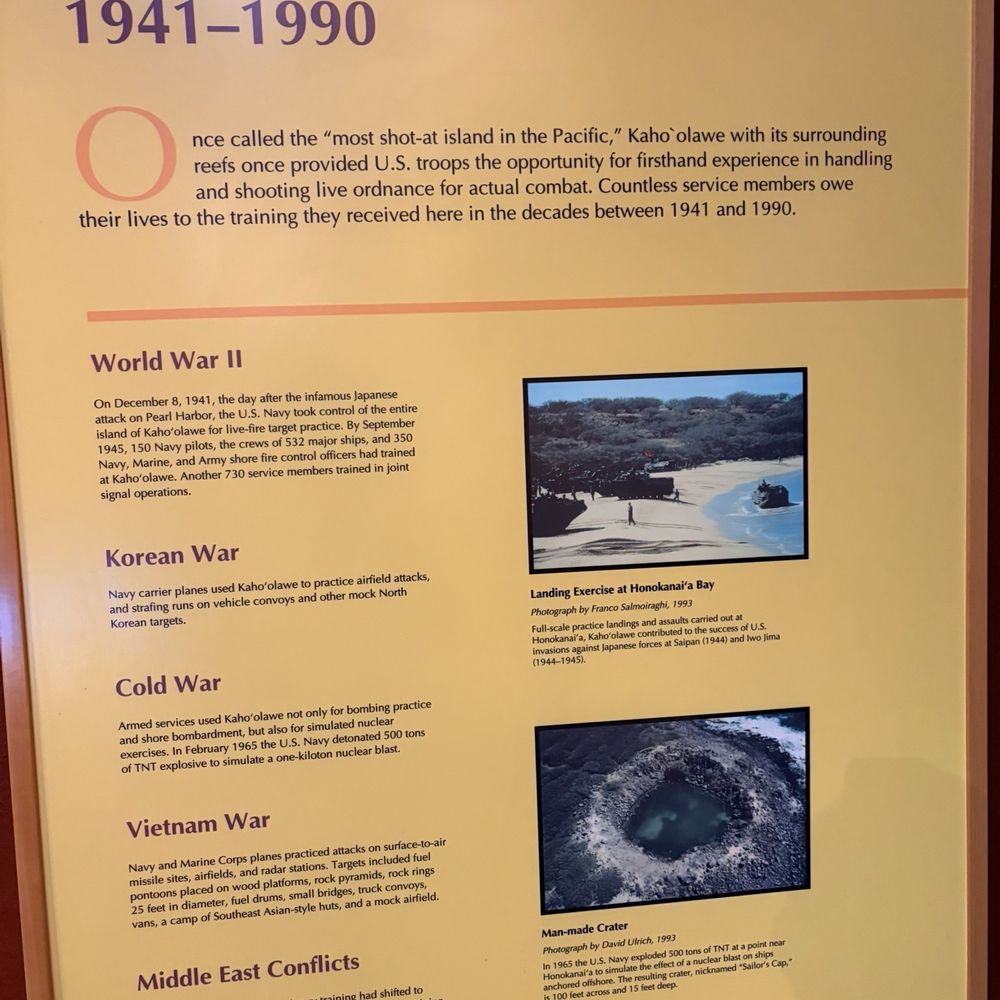 Maui Ocean Center - Kaho'olawe Target Range history - Aquariums Near Me - Wailuku, Hawaii Maui Ocean Center - Kaho'olawe Target Range history - Aquariums Near Me - Wailuku, Hawaii