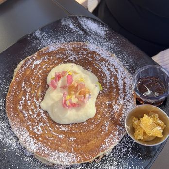Bluberry Social - Crème Brûlée pancake - Breakfast & Brunch Near Me - Irvine, California Bluberry Social - Crème Brûlée pancake - Breakfast & Brunch Near Me - Irvine, California