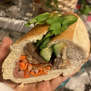 La Ca Bakery & Cafe - Grilled pork banh mi with patte - Vietnamese Near Me - Hayward, California