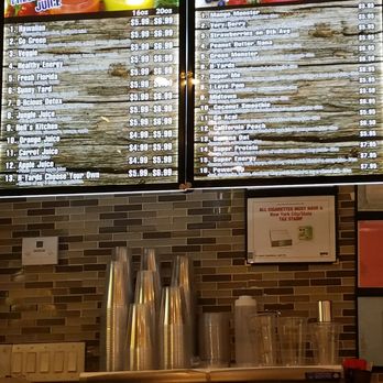 H-Yard Gourmet Deli - Juice bar menu - Delis Near Me - New York, New York H-Yard Gourmet Deli - Juice bar menu - Delis Near Me - New York, New York