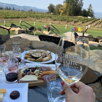 Martin's Gorge Tours - Stave & Stone Winery. The food (especially the artichoke dip) was amazing! - Wine Tours Near Me - Stevenson , Washington Martin's Gorge Tours - Stave & Stone Winery. The food (especially the artichoke dip) was amazing! - Wine Tours Near Me - Stevenson , Washington
