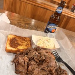 One & Only BBQ - Beef Brisket Dinner Coleslaw