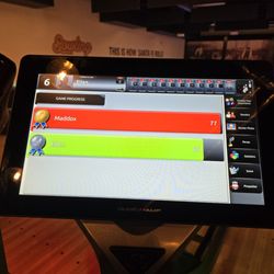 The Alley Lanes & Lounge - My grandson was winning