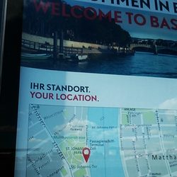 Passagierboot Terminal St. Johann - Standort.
