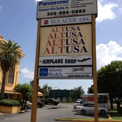 Atlantic Models - Sign for The Airplane Shop