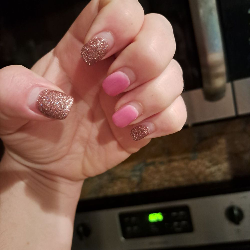 Omni Organic Nails - This set is 4 weeks old... no chips! - Nail Salons Near Me - Orange, California Omni Organic Nails - This set is 4 weeks old... no chips! - Nail Salons Near Me - Orange, California