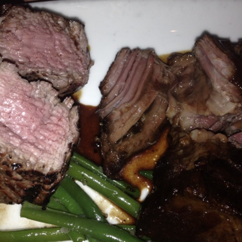 Pamplemousse Grille - Duo of Filet of Beef & Braised Short Rib www.fayesfork.com - New American Near Me - Solana Beach, California Pamplemousse Grille - Duo of Filet of Beef & Braised Short Rib www.fayesfork.com - New American Near Me - Solana Beach, California
