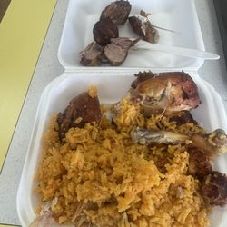 Martin's BBQ - This is pollo with rice