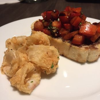 Massimo's - Sampling of Calamari and Bruschetta - Italian Near Me - Fremont, California Massimo's - Sampling of Calamari and Bruschetta - Italian Near Me - Fremont, California