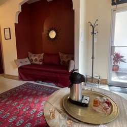 Inside waiting area