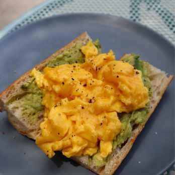 Dozen Bakery - Small Split Baguette with Avocado & Eggs @tiffhuangry - Bakeries Near Me - Nashville, Tennessee