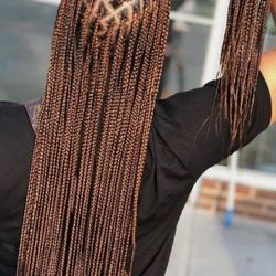 Knotless braids