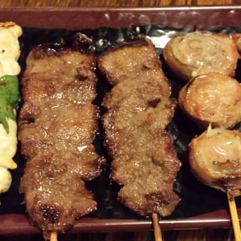 Koshiji - chicken with shiso leaf, beef tongue, pork belly, grilled asparagus - Japanese Near Me - Torrance, California Koshiji - chicken with shiso leaf, beef tongue, pork belly, grilled asparagus - Japanese Near Me - Torrance, California