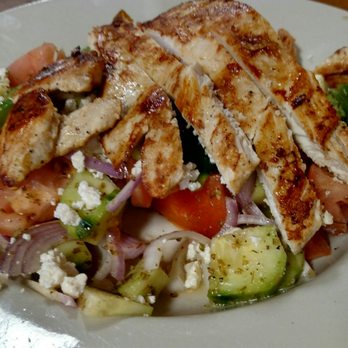 The Town Cafe - Greek Village Salad add grilled chicken - Breakfast & Brunch Near Me - Sun Valley, California The Town Cafe - Greek Village Salad add grilled chicken - Breakfast & Brunch Near Me - Sun Valley, California