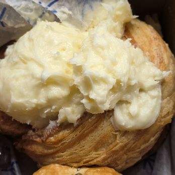 Blue Eyed Baker - Cinnamon Roll (Extra cream cheese frosting!!) - Bakeries Near Me - East Aurora, New York Blue Eyed Baker - Cinnamon Roll (Extra cream cheese frosting!!) - Bakeries Near Me - East Aurora, New York