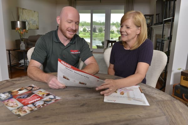 Isaac Heating & Air Conditioning Logo