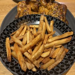 PERi PERi Chicken and fries PERi PERi Chicken and fries