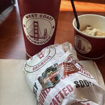 West Coast Sourdough - Turkey & Salami + Fountain Drink & Mac & Cheese Meal - Sandwiches Near Me - Irvine, California