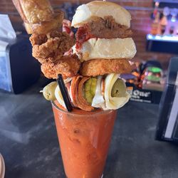 Fern Cafe - Massive Bloody Mary was amazing