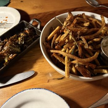 Herd Provisions - Tallow fries and crispy brussel sprouts - Meat Shops Near Me - Charleston, South Carolina