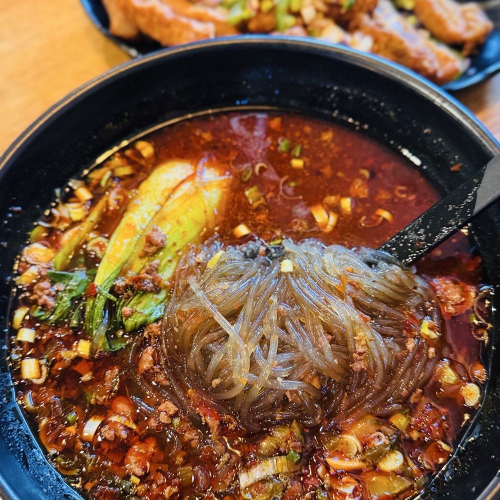 Noodle Man - B9. Spicy & Sour Sweet Potato Vermicelli / 酸辣粉 - Chinese Near Me - Chesapeake, Virginia Noodle Man - B9. Spicy & Sour Sweet Potato Vermicelli / 酸辣粉 - Chinese Near Me - Chesapeake, Virginia