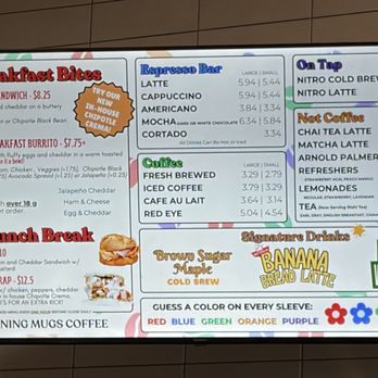 Morning Mugs Coffee - Menu - Coffee & Tea Near Me - Baltimore, Maryland Morning Mugs Coffee - Menu - Coffee & Tea Near Me - Baltimore, Maryland
