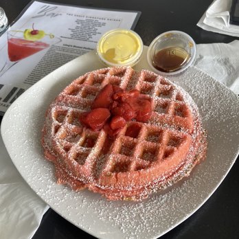 Linq Breakfast & Brunch Bar - Strawberry waffle! - Breakfast & Brunch Near Me - Morrow, Georgia