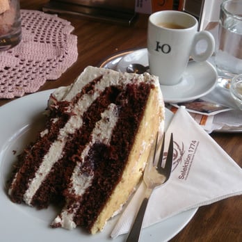 Café Schmidt - a typical sahnetorte + an espresso - Cafes Near Me - Freiburg, BW Café Schmidt - a typical sahnetorte + an espresso - Cafes Near Me - Freiburg, BW