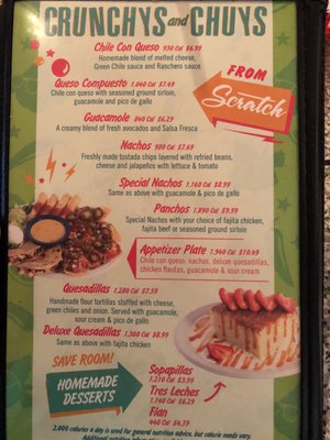 Menu photo 5 Chuy's Webster, TX
