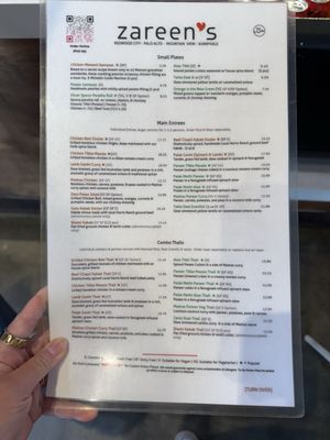 Menu photo 7 Zareen's Redwood City, CA