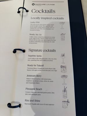 Menu photo 1 Chase Sapphire Lounge Las Vegas, NV Menu photo 1 Chase Sapphire Lounge Las Vegas, NV