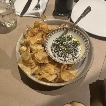 CUCINA Enoteca - Whipped ricotta onion dip  Instagram: @hungrytamale - Italian Near Me - Irvine, California